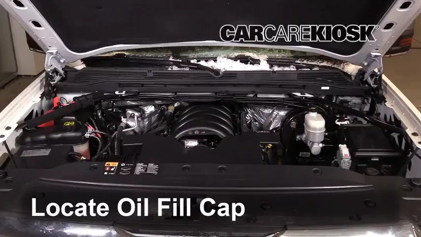 2016 GMC Sierra 1500 SLT 6.2L V8 Crew Cab Pickup Oil